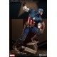 Marvel Premium Format Figure 1/4 Captain America Allied Charge on Hydra 56 cm